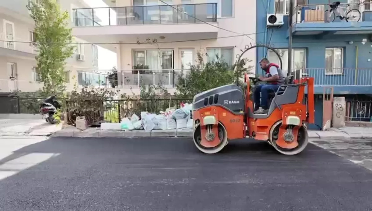 Bornova Belediyesi Yol Çalışmalarına Devam Ediyor